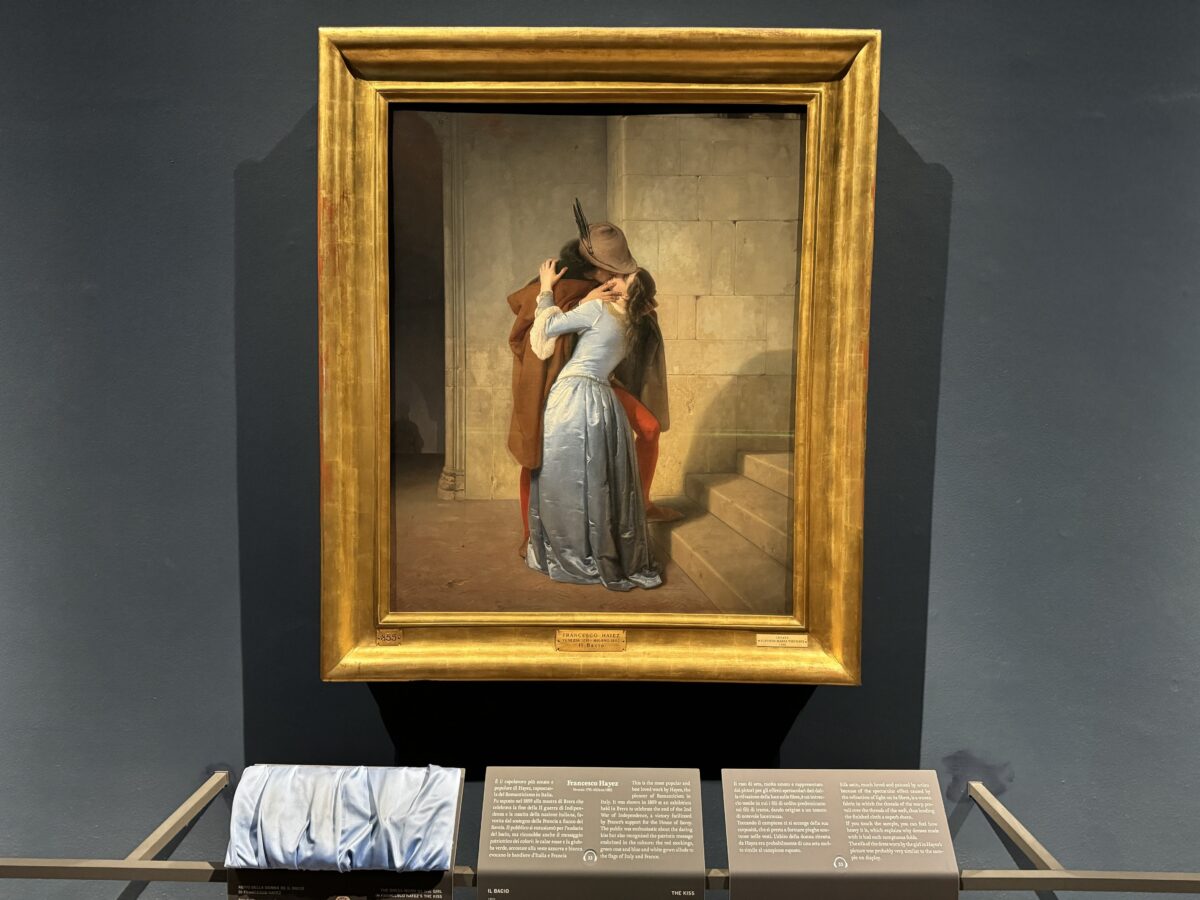[Hayez] The Kiss / Il Bacio (1895, Oil on Cavas)