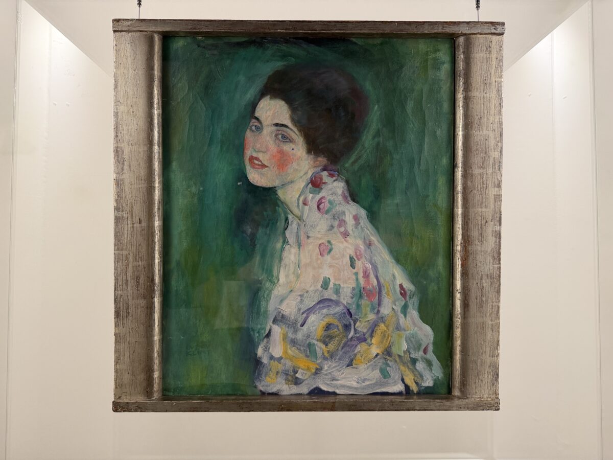 [Klimt] Portrait of a Lady with Backfisch(1916, Oil on Canvas)