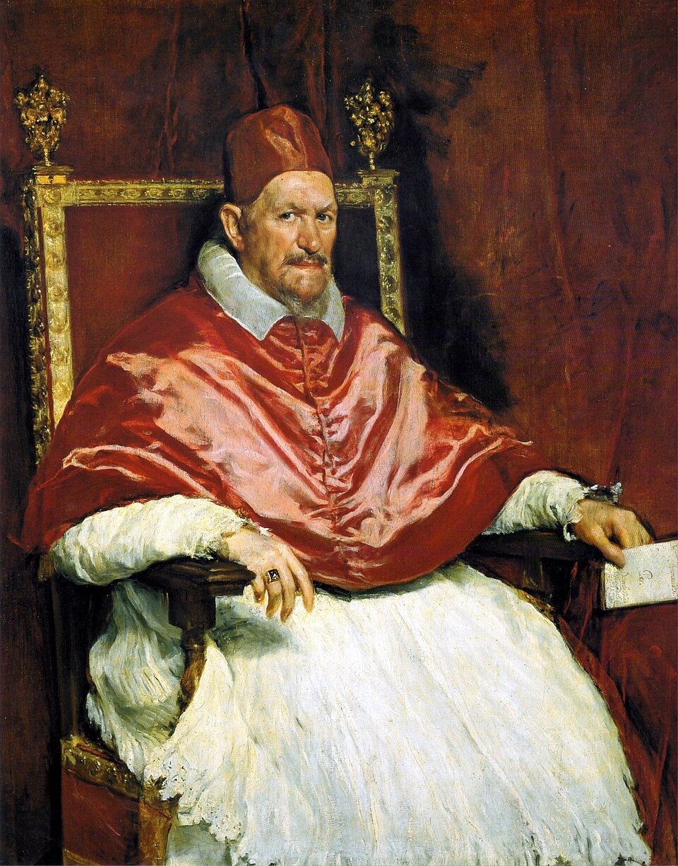 [Velázquez] Portrait of Pope Innocent X(1650)